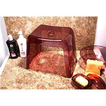 SHZSR Poggiapiedi Sgabello Piccolo Vecchio Bagno Antiscivolo Bagno Sgabello da Bagno Uso Multifunzionale in plastica Spessa per Uso Domestico
