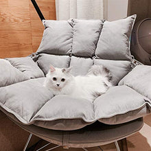Xiao Tian Sedia per Divano Lazy Regolabile, Sedia da Gioco Imbottita per Tavolo (Color : Blue)