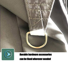 YTQ Ombreggiatura A Vela Triangolo da Giardino Telo Parasole Impermeabile Resistente al Sole per Patio Piscina All'aperto Giardino con Occhiello E Tre Corde Colore Multiplo 3x3x3M(Color:Bianca)