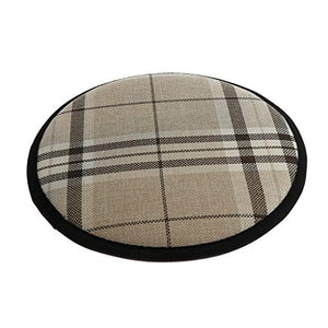 FLAMEER Cuscino per Sedia Antiskid Copertura di Cuscino Lavabile per Divano Poltrona di Esterno Stile Moderno - Round 28cm