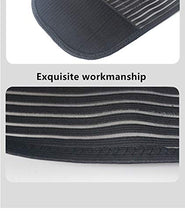 Tisi - Supporto lombare regolabile in neoprene, doppio tiro, supporto lombare, per cintura bianca, per dolori alla schiena, sollievo dal dolore al disco (XXL)