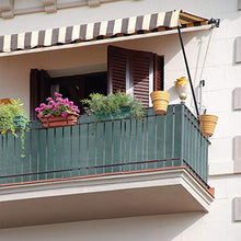 COFFEE CAT Rivestimento Recinzione Copertura in HDPE per Schermo per Recinzione per Balcone Frangivista E Telo Frangivento con Occhielli (Verde)