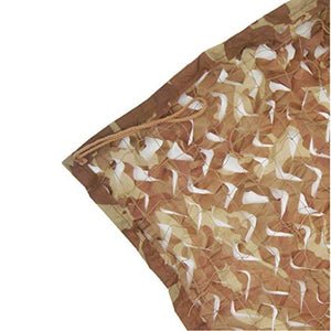 AWCPP Camo Netting Shading Net Desert Desert Network Camouflage Network | Sfondo Ombrellone It Color Shade Netting | Adatto per la Campagna per la Protezione Solare Di Caccia Selvatica,6 * 8M.