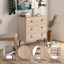 WYLZLIY-Home Comodino Comodini Letto tavolino da Salotto Cassetti Comodini in Legno Cassetti Notturni Stand Bedroom Peatto per Soggiorno Gabinetto in Legno dei Cassetti Completamente Assemblati