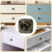 Set di 4 maniglie rotonde per armadio da cucina, credenza, cassettiera, cassettiera, con viti, per cucina, comò, armadietto, bagno, armadio Zodiaco Sagittario Constellation, nero