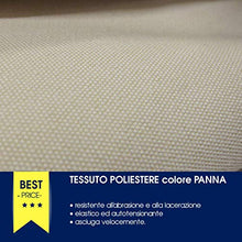 Danieli Ombrellone da Giardino 3x3 | Inclinazione Laterale del Parasole | Struttura in Alluminio Bianco con Chiusura a Soffietto | Telo in Poliestere da 200 gr | Dimensione del Parasole 3x3 mt