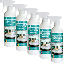 HOTREGA 5 x detergenti per mobili da Giardino plastica, 500 ml
