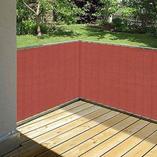 YZJL Parasole per Balcone Schermo Parasole 100% HDPE Tessuto 200GSM Passacavi Adatto per recinzioni decorativescherma Giardino