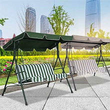 LSGD Baldacchino per Sedia a Dondolo, Copertura per Altalena Impermeabile per Esterno a 2/3 posti Amaca Estiva Coperchio Superiore Tendalino di Ricambio per tendalino, per Giardino