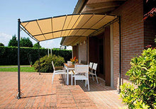 vorghini Pergola da Giardino in Ferro 4X3m Chains Sabbia