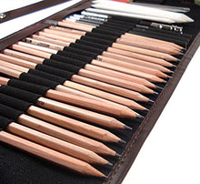 SaySure - 18pcs Sketch Pencils Charcoal Pencil Extender Paper