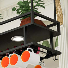 Portabottiglie sospeso Scaffali per calici, unità bar Scaffali galleggianti Altezza regolabile Scaffali per vino a mensola Scaffali multifunzione Scaldasalviette Bicchieri per uva Organizzatore per