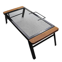 HANYF Tavolo da Picnic Multifunzione, Tavola per Barbecue Anti-Ferro per Esterno, Adatto per Barbecue da Campeggio, Comodo Tavolo Pieghevole con Maniglia