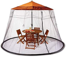 Schermo all'aperto Ombrello Esterno Giardino Ombrellone Tavolo Schermo all'aperto Ombrello Mosquito Tabella Rete di Poliestere Rete - Adatto 9-10FT Ombrelli e Patio tabelle ZDWN