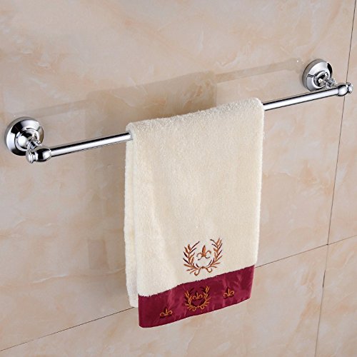 MBYW moderno minimalista alto carico portasciugamani porta asciugamani bagno portasciugamani in rame europeo portasciugamani barra singola bagno bagno porta asciugamani bar hardware rack pendente