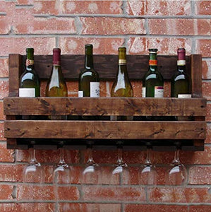 FCXBQ Cornice per Bicchiere da Vino in Vetro Portabottiglie da Vino, Supporto per Bicchiere da Vino da scaffale, Portabottiglie da Vino, Portabottiglie da Vino, Portabottiglie da Champagne, Portab