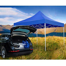 GDMING Retrattile Gazebo Pop Up, All'aperto Pieghevole Tenda del Telo, Impermeabile Robusto attività Baldacchino Parasole con Telaio in Acciaio Audace E 3 Lati, 5 Taglie