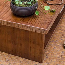 ADSE Tavolo da tè Tavolo in Legno massello con vetrata e Balcone Tavolino da Balcone Tavolino Tatami