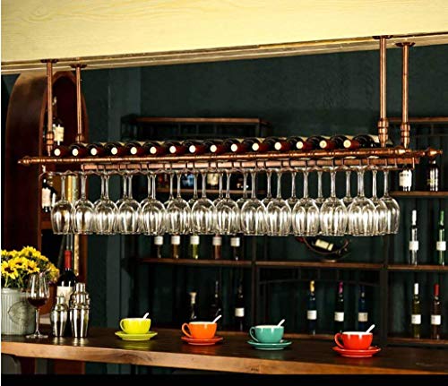 Appeso Bottiglia Bottle Bottle Rack Rack Bottle in stile europeo Cremagliera Creative Bottle Bottle Cremagliera appesa in vetro appendiabiti appendiabiti appendiabiti da vino vetro bottiglia portabott