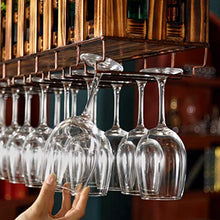 Scaffale in legno massello vino rack bar appeso bicchiere di vino a testa in giù parete vino rack
