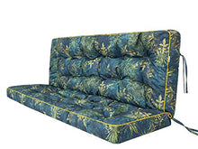 Cuscino per altalena, cuscino per panca da giardino, cuscino per dondolo da giardino, cuscino per mobili da giardino