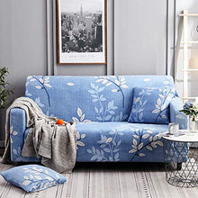 LYHONG Copridivano Stile Nordico Copridivano Copridivano Elastico in Cotone per Soggiorno Copridivano Asciugamano Divano Singolo/Due/Tre/Quattro Posti, Fantasia 16, Federa 45X45-2Pc