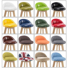 bdb Set di 2 Sgabelli da Bar Moderni, Sgabelli da Bar da Cucina for La Casa ， Sedie da Bar Girevoli A 360 °, Altezza Seduta 73 Cm mobilia (Colore : Blu)