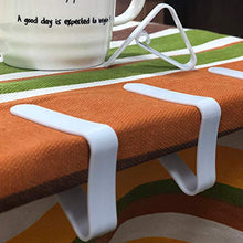 Clip di Tovaglia Plastica,Fermatovaglia Supporto per Morsetti per Festa Picnic,Pacchetto di Clip per tovaglie,Morsetti per Tovaglia Esterni,per Picnic,Festa All'aperto,Ristorante,Giardino,4/8/20 Pezzi