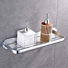 AINIYF Bagno Bagno Doccia Mensola Organizzatore Parete di Alluminio dello Spazio Punch Colla Libera recinto di Scarico (Formato: # 1-50x12.7x6.5cm)
