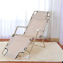 Generic Brands Zero gravityPatio Chairs Sedia da Salotto Pieghevole Sedia da Spiaggia Regolabile per Ufficio Sedia da Spiaggia Portatile per Uso Domestico Mezza sdraiata Ampliamento Multifunzionale