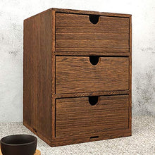 Gesh - Cassettiera in legno con cassettiera in legno, per gioielli, cosmetici, ufficio, decorazione per la casa