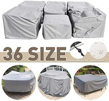 N / A coperture mobili da Giardino per Il sofà in Rattan Polvere Poltrona Cubo Impermeabile Giardino della Pioggia Patio del Cortile Esterno Coperto 170 x 94 x 70 cm