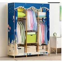 Guardaroba semplice Free-standing armadio in legno for l'abbigliamento Rack150x43x164cm Heavy Duty vestiti armadio di vestiti armadio rack dell'organizzatore di immagazzinaggio dell'organizzatore di e