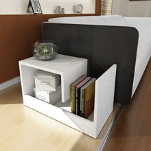 Alphamoebel Tavolini, Legno ingegnerizzato, Bianco, 35 x 29,5 x 60 cm