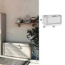 Scatola portaoggetti da giardino, armadietto da giardino, contenitore per interni ed esterni