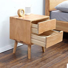 Comò e cassettiere Comodino mobili in Legno massello cassetti armadietto Comodino armadietto da Camera Armadio Basso da Soggiorno Due cassetti Camera da Letto