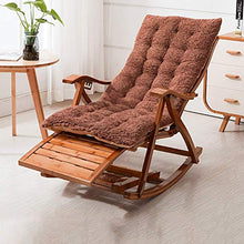 Iyom Sedia Zero Gravity, Chaise Longue, Sedia a Dondolo Pieghevole in Legno Balcone Sedia con Schienale Regolabile in bambù con poggiatesta e Massaggio ai Piedi Lettini Prendisole per Esterni Sedia