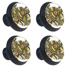 Birra estiva 4 PCS Pomelli per Porta, Pomolo per Mobile, Pomelli per Mobili con Viti, Maniglia per Armadietto, Pomelli per Porta, Pomelli per Cassetti per Porta, Armadio, Cassetto e Credenza