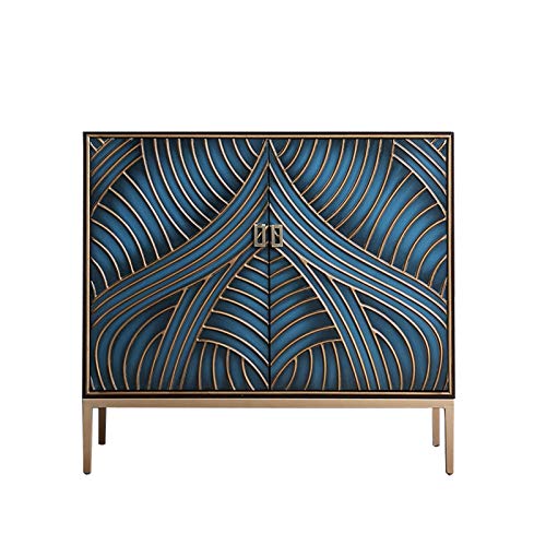 DUTUI Armadio Portico D'ingresso in Stile Lusso Leggero Armadio per Soggiorno Decorazione Armadio Divisorio Armadio per Scarpe Moderno Armadio di Grande capacità in Legno Massello