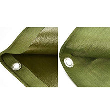 MTYLX Telo Multiuso per Esterni, Teloni Impermeabili in Tela Spessa Resistente Tenda Multiuso con Occhielli Verde 600G / ㎡,un,3X5M