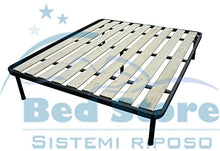 Bed Store SISTEMI RIPOSO Rete A Tavole Francese 140X190 Ortopedica Rinforzata Con Piedi