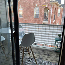 XJJUN Schermo per La Privacy del Balcone, Tessuto Traspirante, Resistenza agli Agenti Atmosferici, Antietà, Utilizzato per Ringhiere di Appartamenti, Recinzioni da Giardino Basse