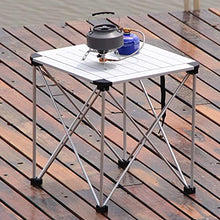 CHHD Scrivanie per Computer di casa Tavolo per Computer Tavolo Pieghevole in Alluminio Tavolo Pieghevole Portatile per Esterni Sedie nic Table Tavolo da Barbecue per Tour a Guida autono