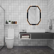 Bathroom mirror Specchio Bagno in Acciaio Inox Specchio Argento HD Specchio Bagno in Stile Europeo Specchio per lavabo Specchio a Parete