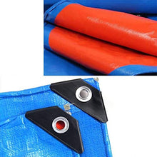 ZHPBHD Copertine Foglio Addensare Antipioggia Tarp Ombra Vele da Terra con Occhielli Riparo della Tenda Ultralight Resistenza allo Strappo Heavy Duty Rinforzato all'aperto, 180G / m² Telone