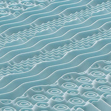 Materassiedoghe - Topper Memory Foam - Correttore di Rigidità - Altezza 5 cm - 9 Zone di Comfort - Adatto per Materassi Rigidi - Rivestimento Aloe Sfoderabile - Presidio Medico (135x190)