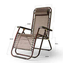 Arredamento da giardino / Sedia a gravità zero reclinabile regolabile pieghevole sedia da giardino giardino terrazza esterna sedia a sdraio lettino prendisole sedia a sdraio sedia da spiaggia sedia da