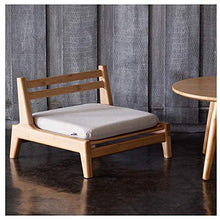 HongTeng Divani Creative Small Zen Chair Multi-Funzionale Sedia Bassa bay Window Tatami Bamboo Sedile Portatile for Il Tempo Libero Sedia con Cuscino 45 × 43,5 cm