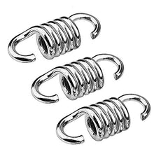 yeemeen Molla per Amache 3 PCS 8MM Ganci per Amaca da Giardino, Molla per Appendere, Molla di Sospensione per Amache, Accessori per Amaca da Giardino, per Giardino, Amaca, Portico