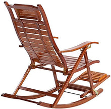 Reclinabili Bamboo Sedia a Dondolo Bambino Sedia Pieghevole per Adulti Casa Poltrona Sedia Cool Sedie Fretta Sedia anziana Pranzo Pranzo Pranzo Sedia